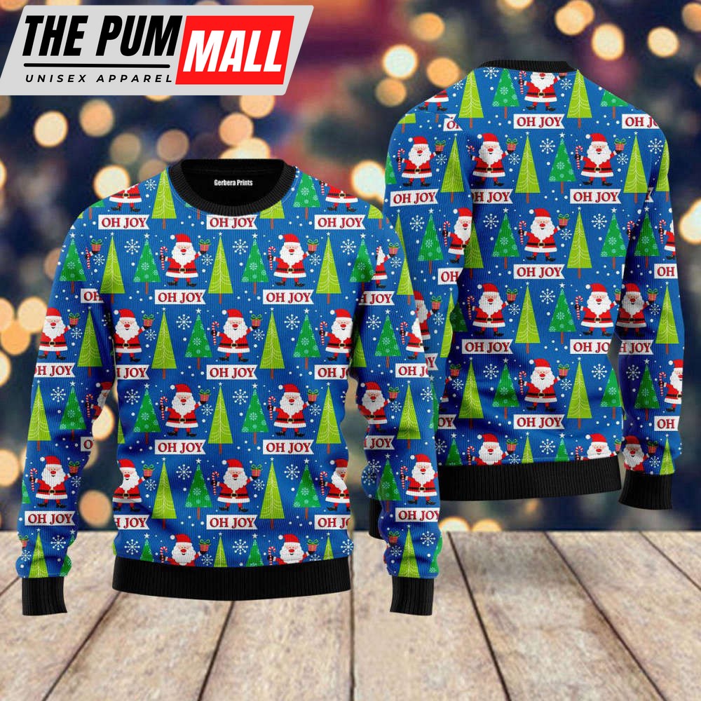 joyful-holiday-santa-claus-ugly-christmas-sweater-gift-for-christmas-uh2277-dlfu1z4d Joyful Holiday Santa Claus Ugly Christmas Sweater – Gift For Christmas UH2277