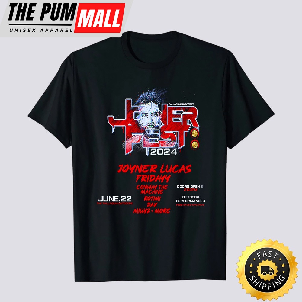 Joyner Lucas Fest 2024 T Shirt