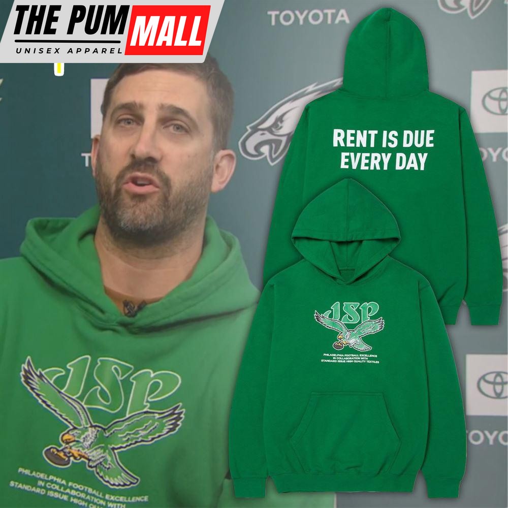 Jsp Standard Issue X Philadelphia Eagles Kelly Green Hoodie