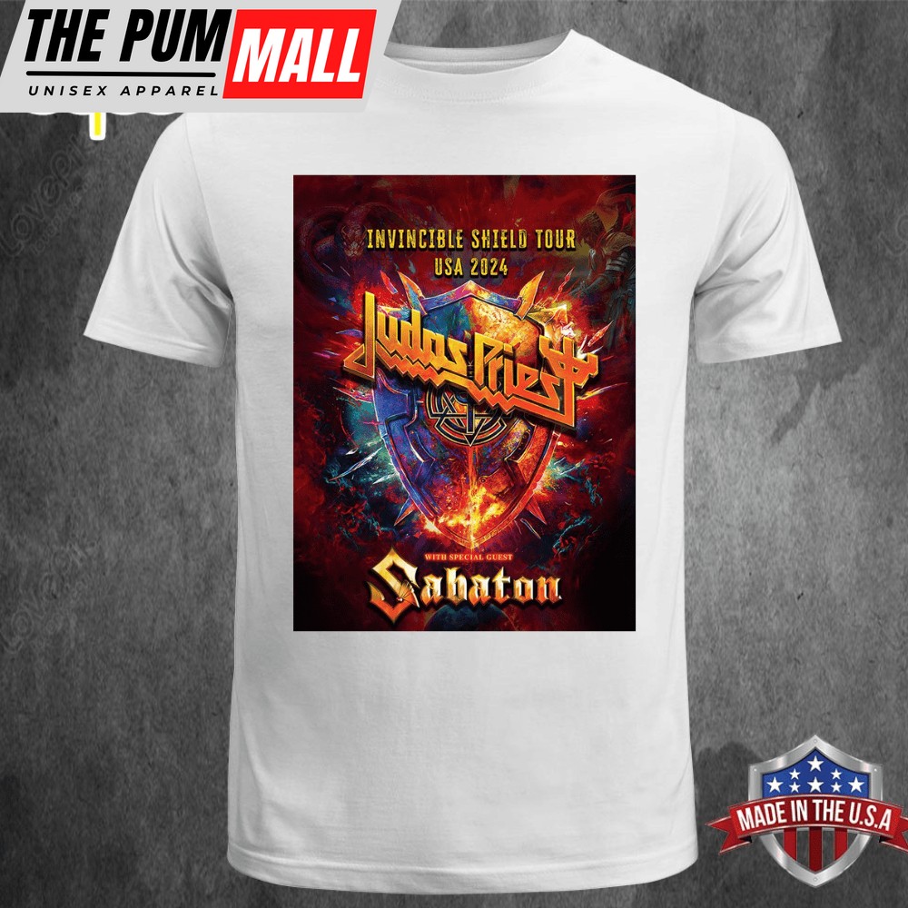Judas Priests Invincible Shield Tour USA 2025 Unisex T-shirt
