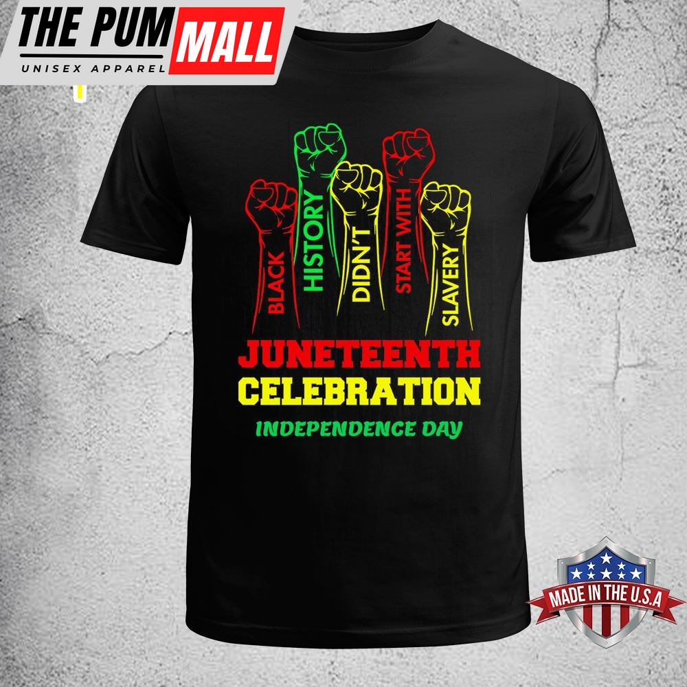 Juneteenth Black Americans Independence 1865 Unisex T-shirt