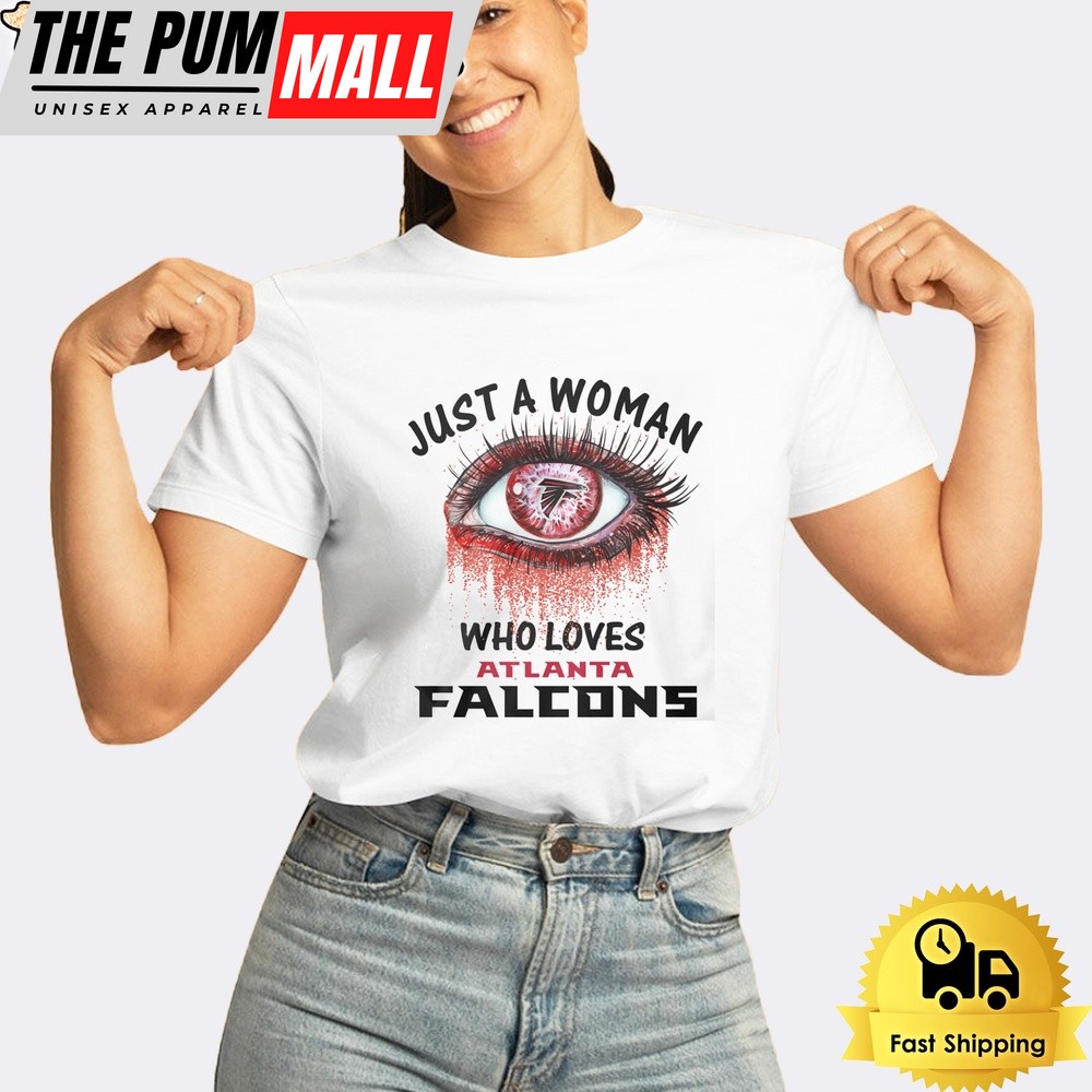 Just Woman Atlanta Falcons Unisex T-Shirt