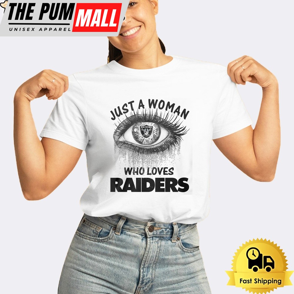 Just Woman Las Vegas Raiders Unisex T-Shirt
