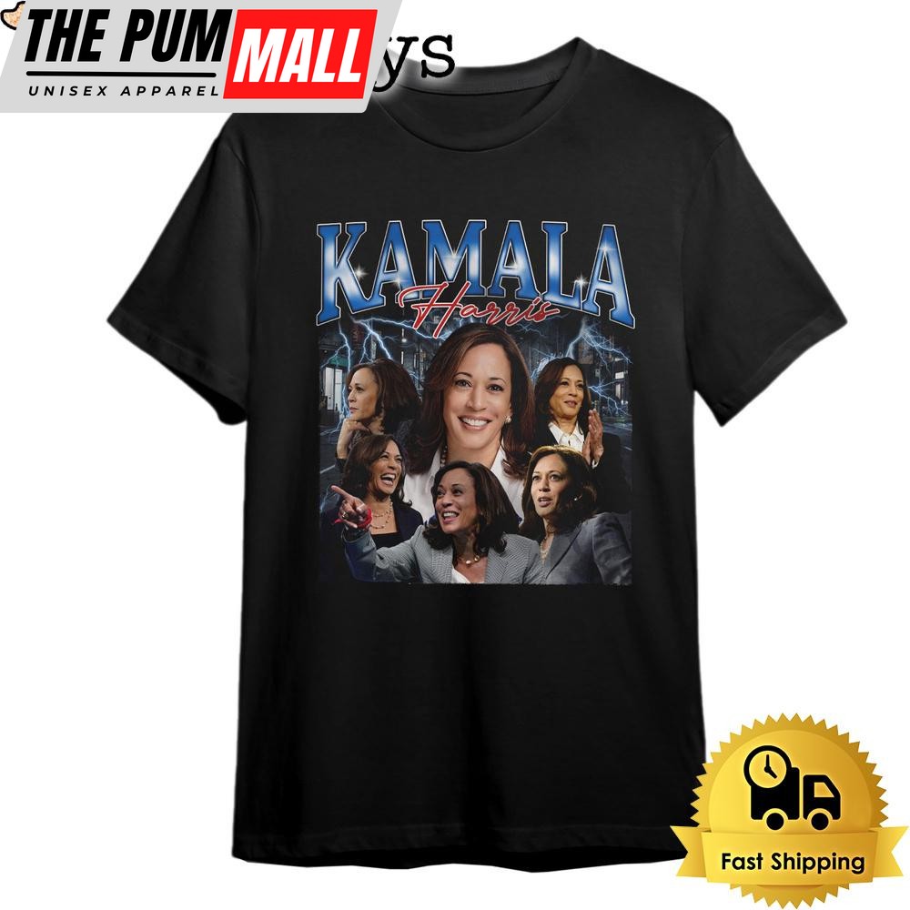 Kamala Harris 2024 Retro 90s T Shirt