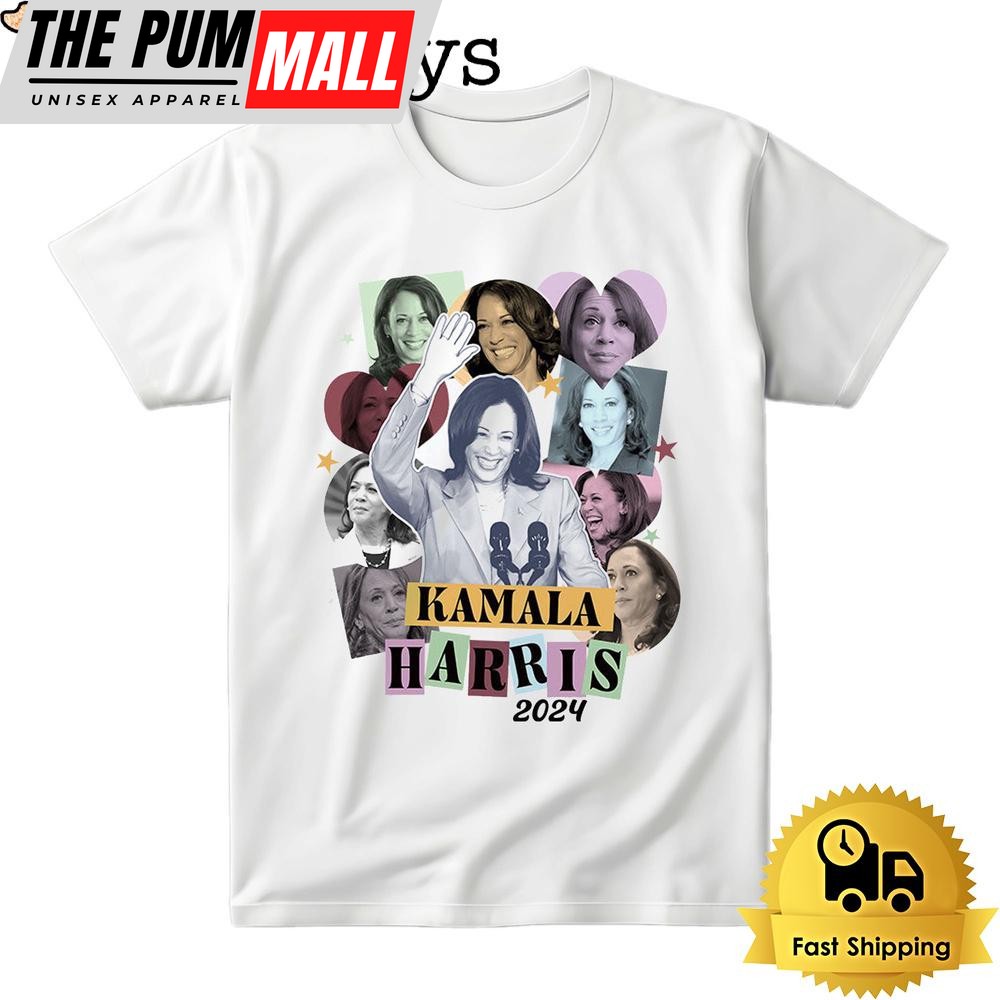 Kamala Harris 2024 Vintage Bright T Shirt