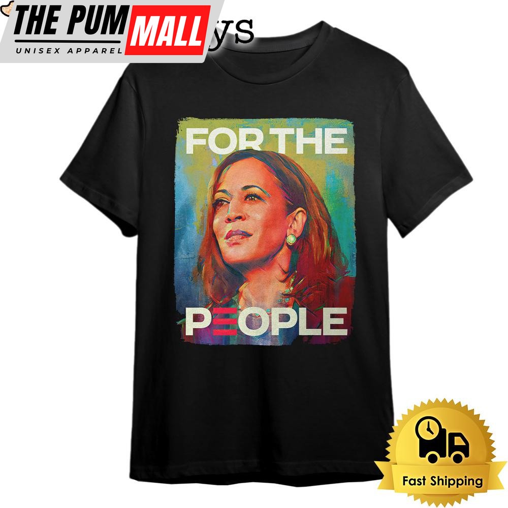 Kamala Harris For The People Dark T Shirt