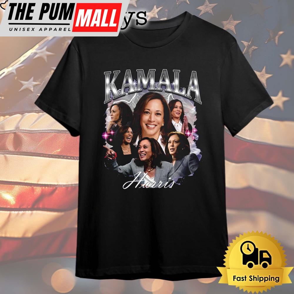 Kamala Harris Vintage Photo T Shirt