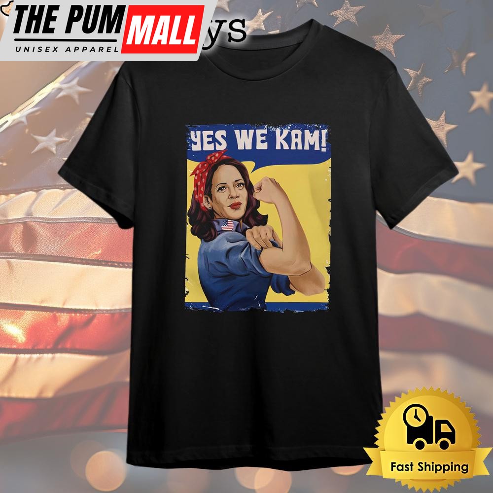 Kamala Harris Yes We Kam T Shirt