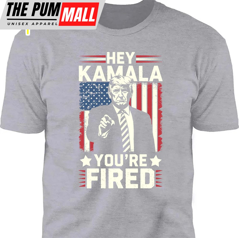 Kamala You’re Fired , Trump Won, Funny Trump Election Shirt, Trump 47th President Shirt Dark
