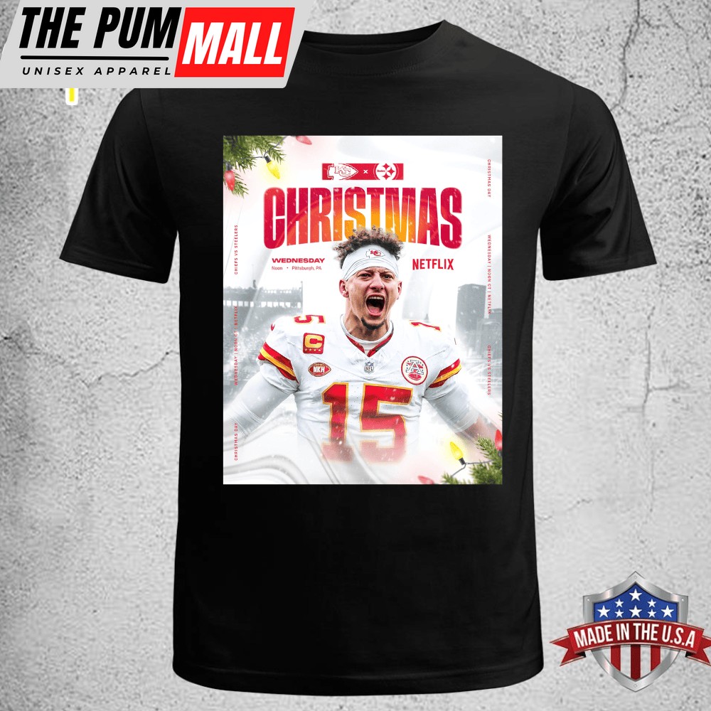 Kansas City Chiefs 2025 Colts Schedule Release Christmas T-shirt