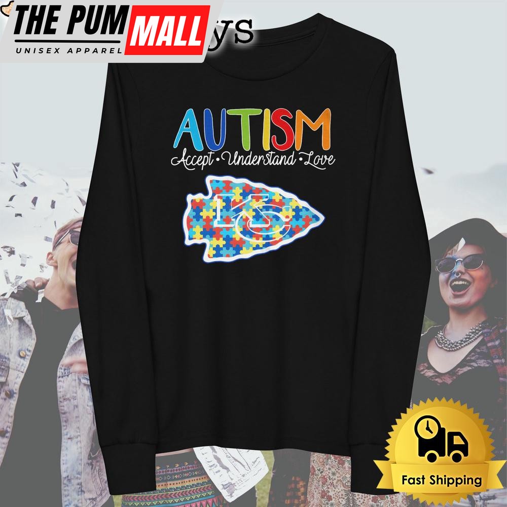 kansas-city-chiefs-autism-accept-understand-love-t-shirt-51nlbc58 Kansas City Chiefs Autism Accept Understand Love T Shirt
