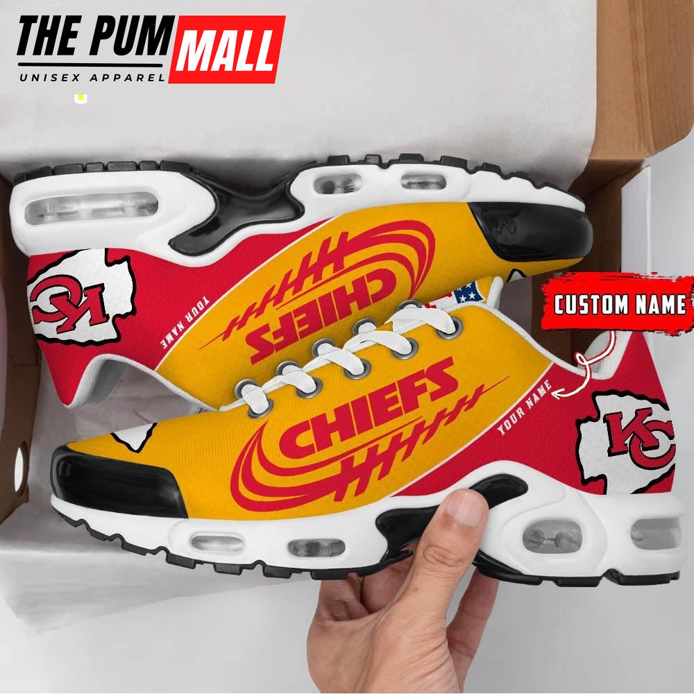 Kansas City Chiefs Football Custom NFL Sport Max Plus Shoes