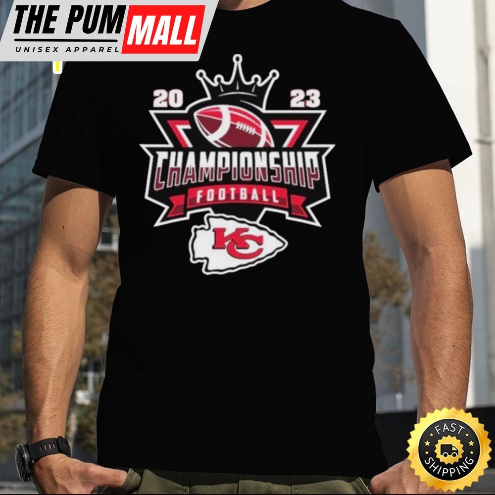 Kansas City Chiefs Football Nfl 2025 Championship Crown Logo Shirt