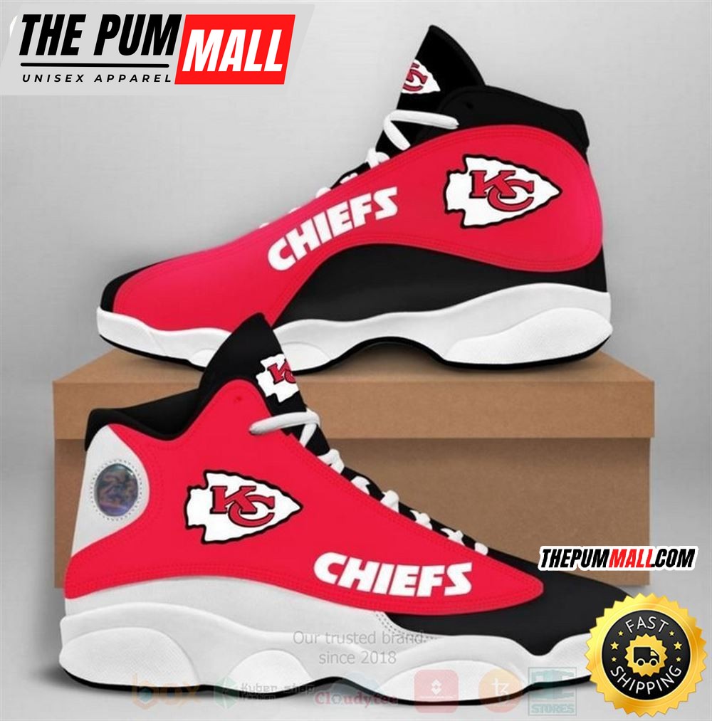 Kansas City Chiefs Football Teams Nfl Air Jd 13 Shoes