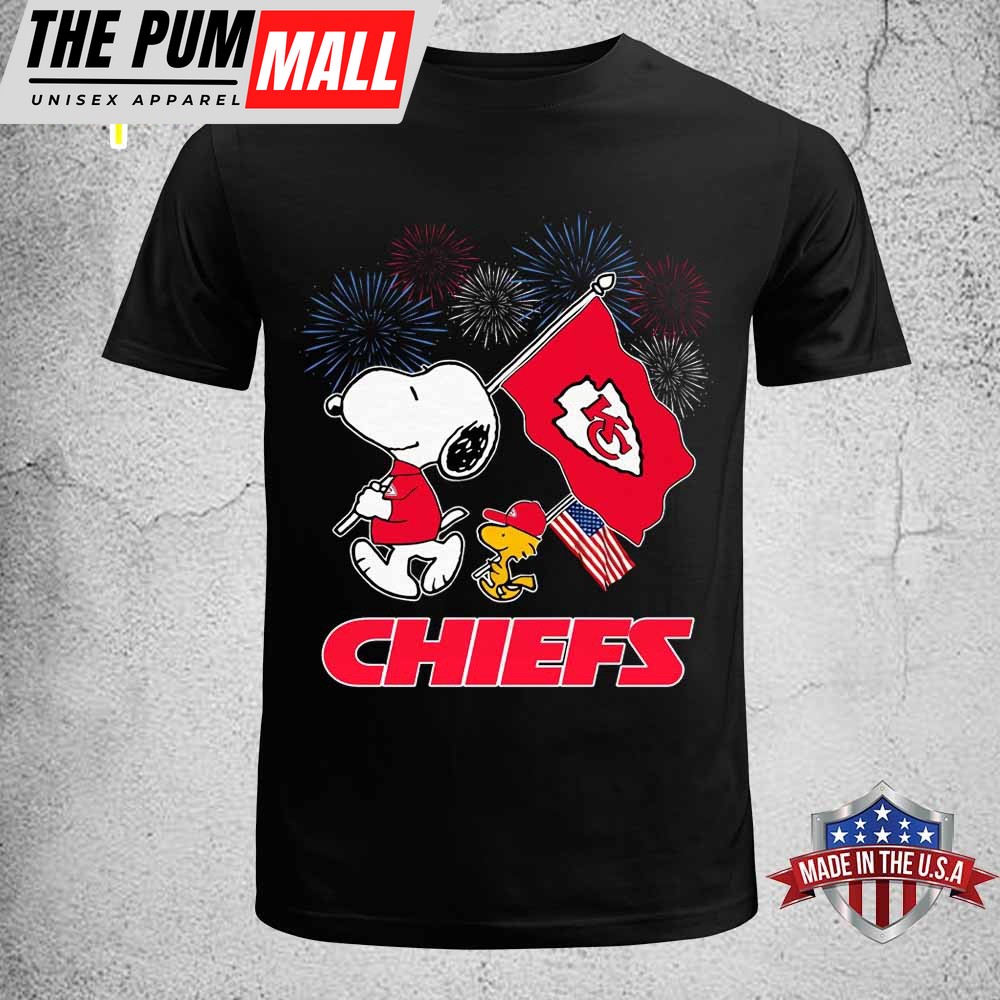 Kansas City Chiefs Happy 4th Of July Independence Day Unisex T-Shirt
