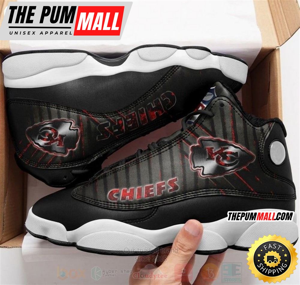 Kansas City Chiefs Nfl Air Jd 13 Shoes
