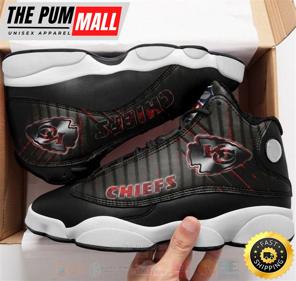 Kansas City Chiefs Nfl Air Jd 13 Shoes