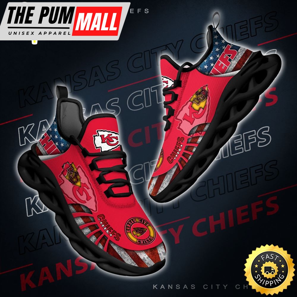 Kansas City Chiefs NFL Clunky Shoes New Style For Fans