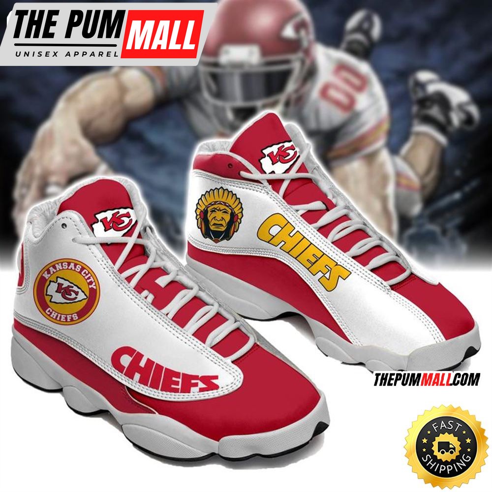 Kansas City Chiefs Nfl Ver 1 Air Jd 13 Sneaker