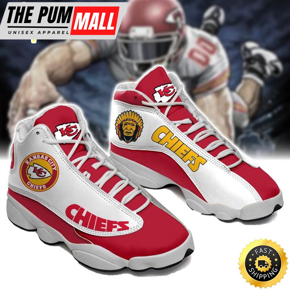 Kansas City Chiefs Nfl Ver 1 Air Jd 13 Sneaker