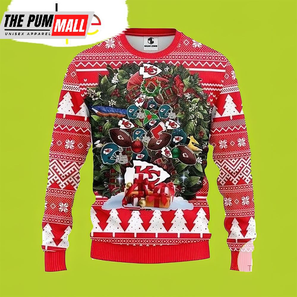 Kansas City Chiefs Sweater All Over Print Sweatshirt