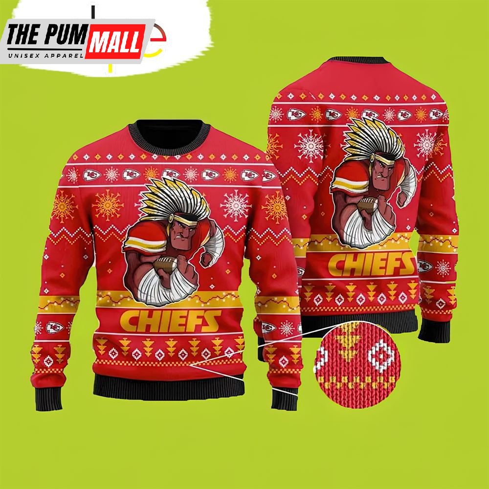 Kansas City Chiefs Sweater Vintage Unisex