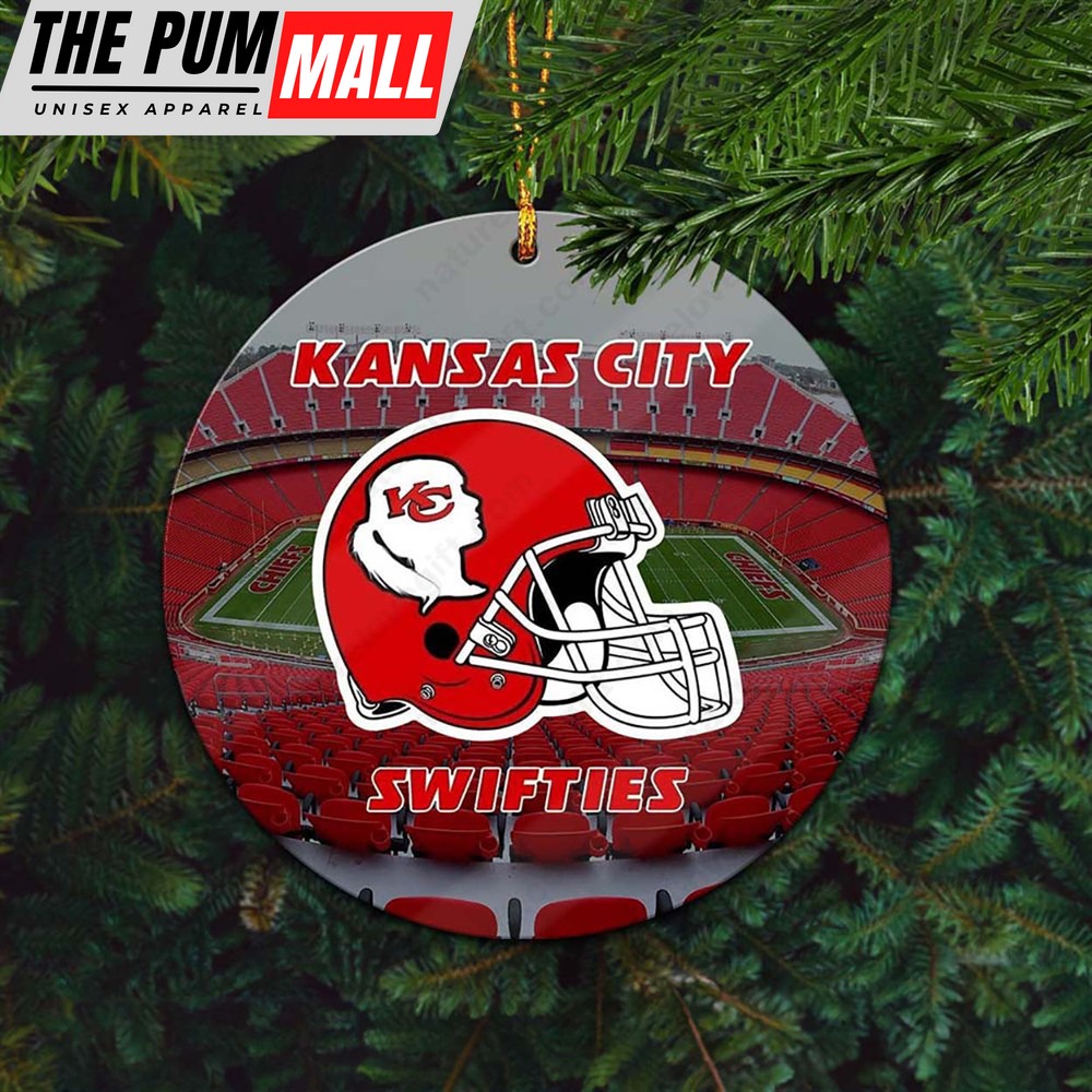 Kansas City Swifties Football Helmet Christmas Ornament for Fans Limited Edition