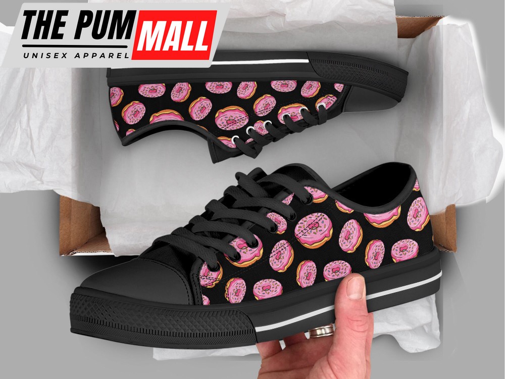 kawaii-donuts-shoes-donut-sneakers-low-top-shoes-for-donut-lover-gifts-tna6ju7i Kawaii Donuts Shoes, Donut Sneakers, Low Top Shoes For Donut Lover Gifts