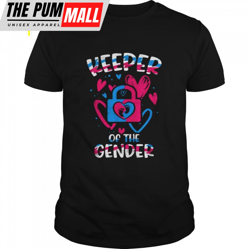 Keeper Of The Gender Gender Reveal Pregnant Mothers Day Shirt