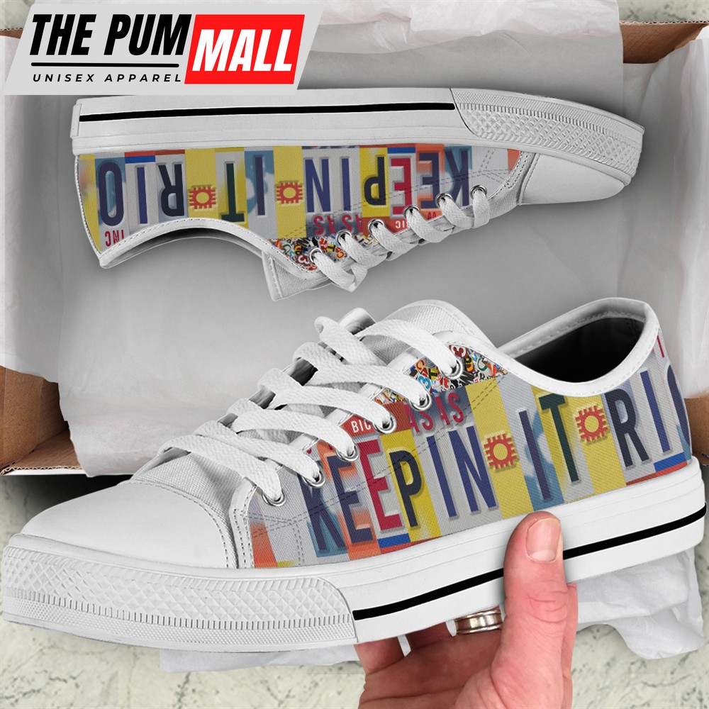 KEEPIN’ IT RIO – Low Top Shoes – Lowtop Casual Shoes Gift For Adults