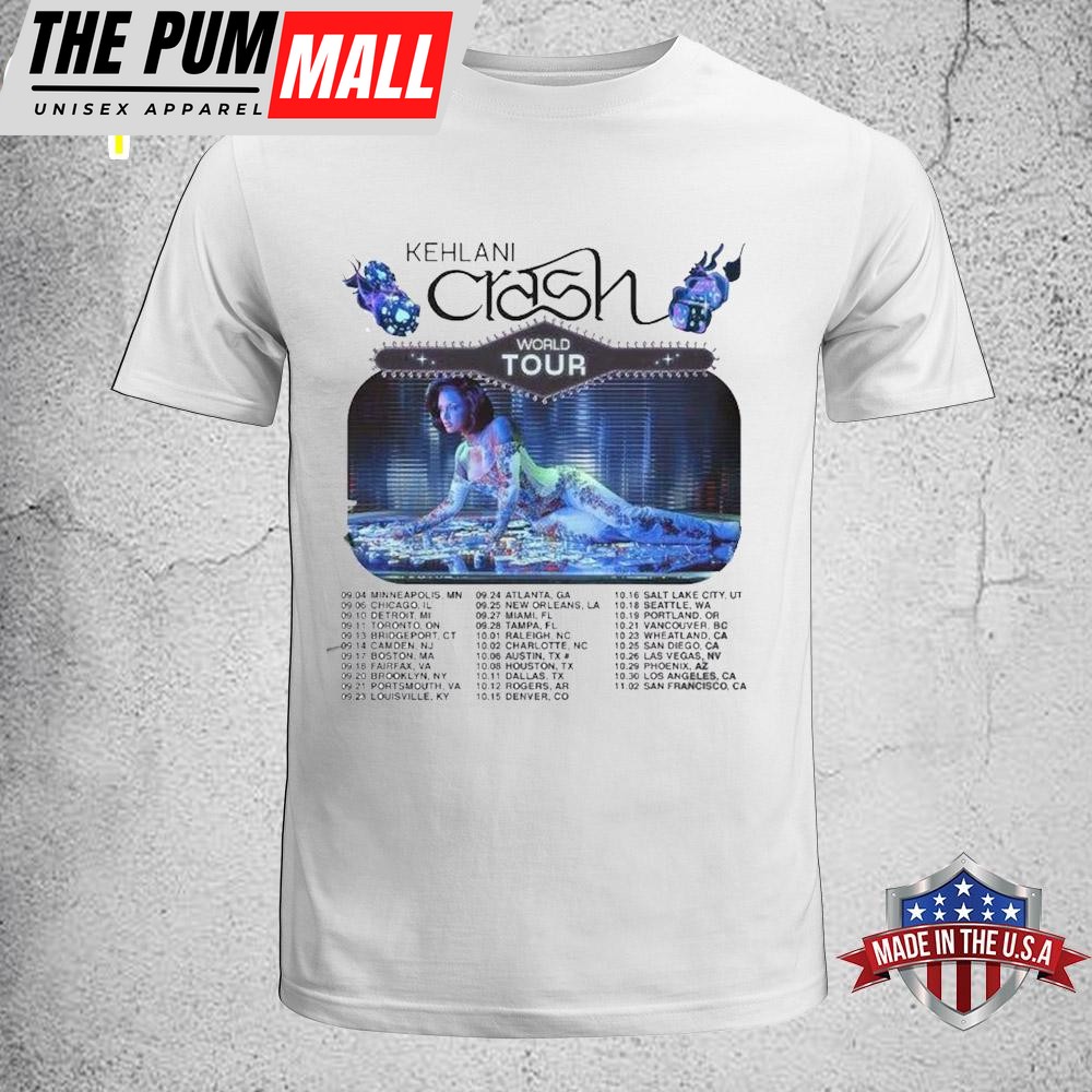 Kehlani Crash World Tour 2024 Music Unisex T-Shirt