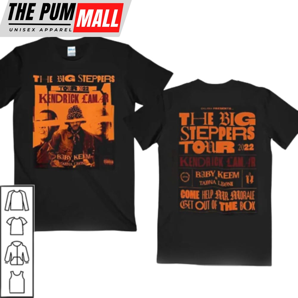 Kendrick Lamar Mr. Morale And The Big Steppers Tour 2022 T-shirt
