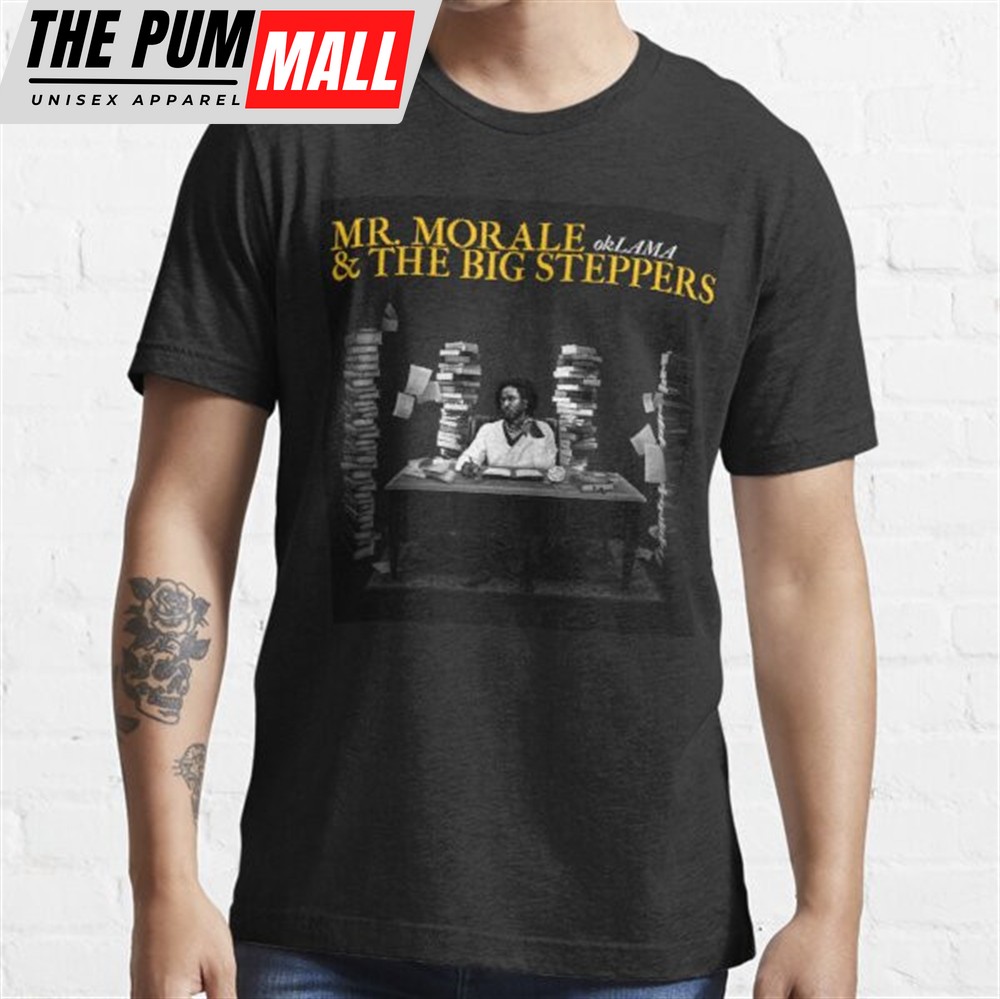 Kendrick Lamar Mr. Morale Oklama Tour 2025 Masmei Essential Unisex Black T-shirt