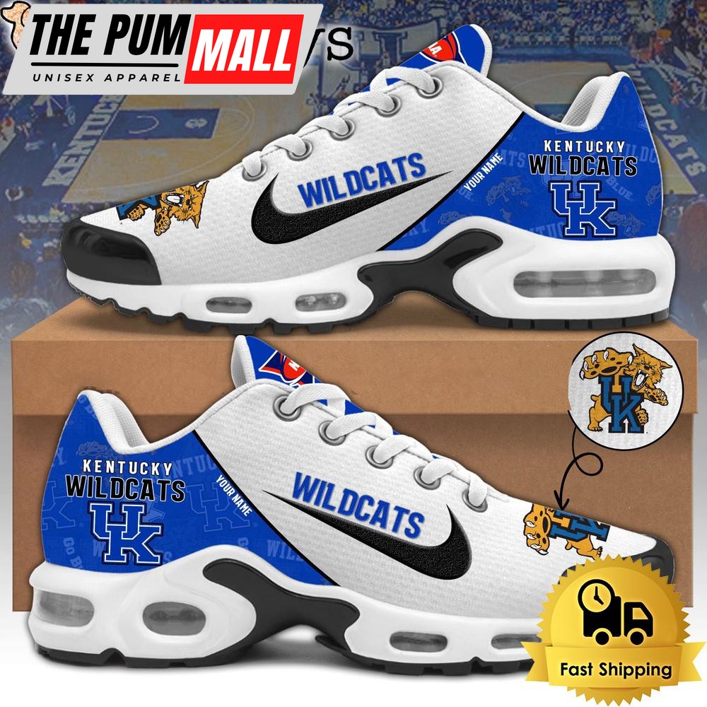 Kentucky Wildcats Football Mascot Symbol Custom Air Max Plus Shoes