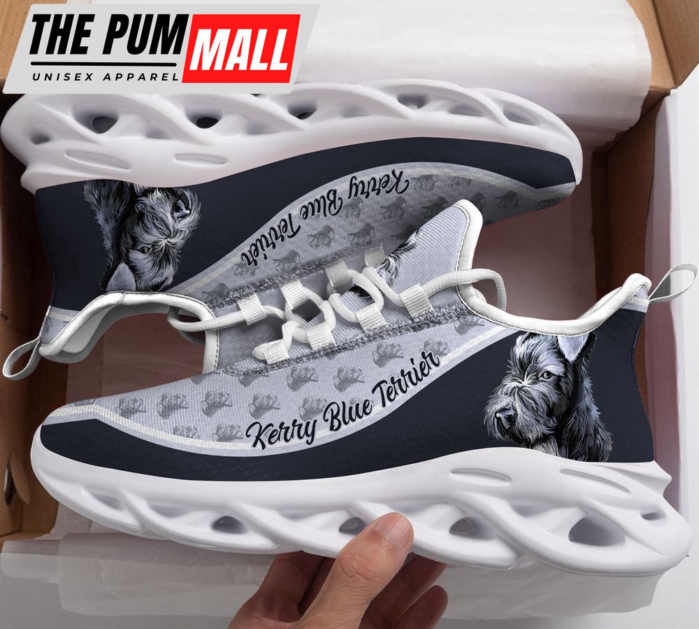 Kerry Blue Terrier Max Soul Shoes For Women Men, Gift For Dog Lover
