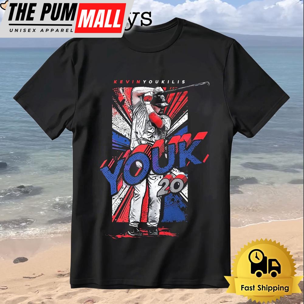 Kevin Youkilis Boston Comicbook Baseball T-Shirt