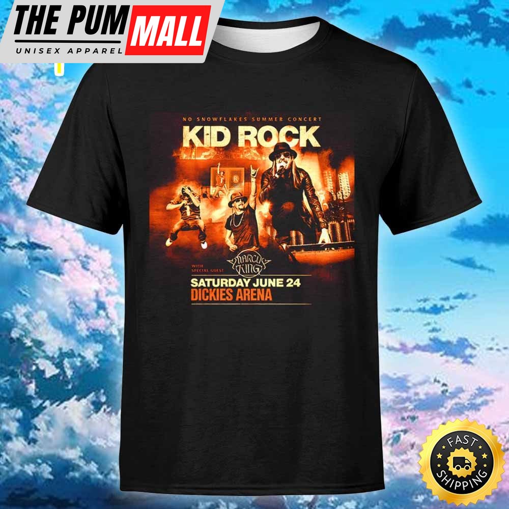Kid Rock Announces June 2025 U.s. Tour Dates 2025 T-shirt