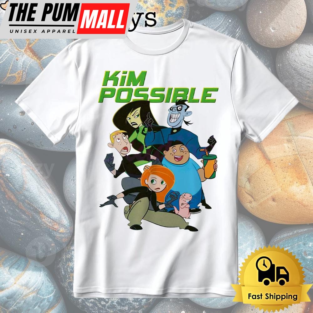 Kim Possible And Friends Retro Cast Cartoon Shirt