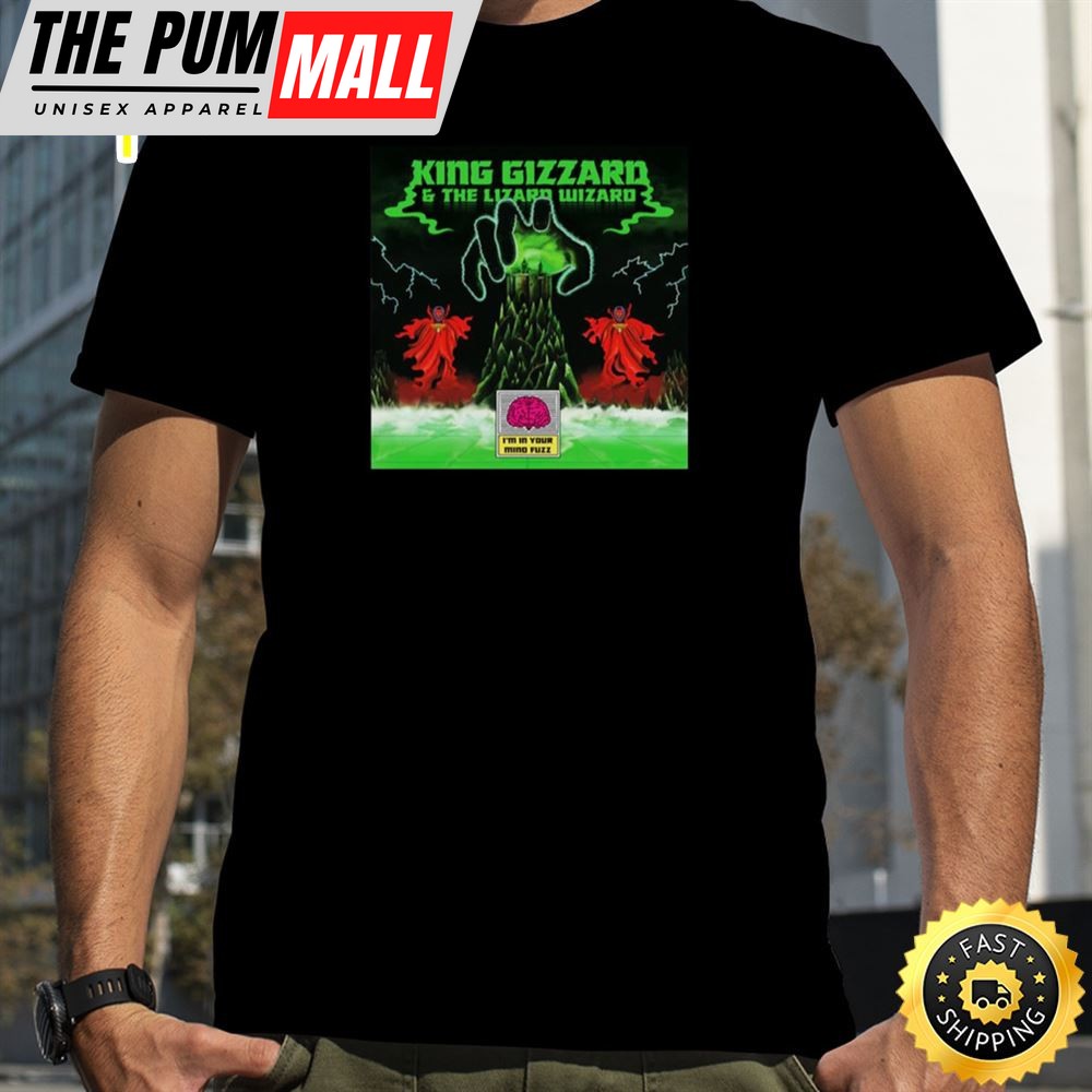 King Gizzard Mind Fuzz Tour 2025 Unisex T-shirt