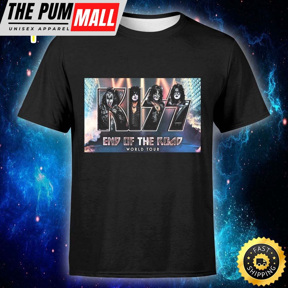 Kiss Add New Us Dates To End Of The Road Farewell Tour Unisex T-shirt