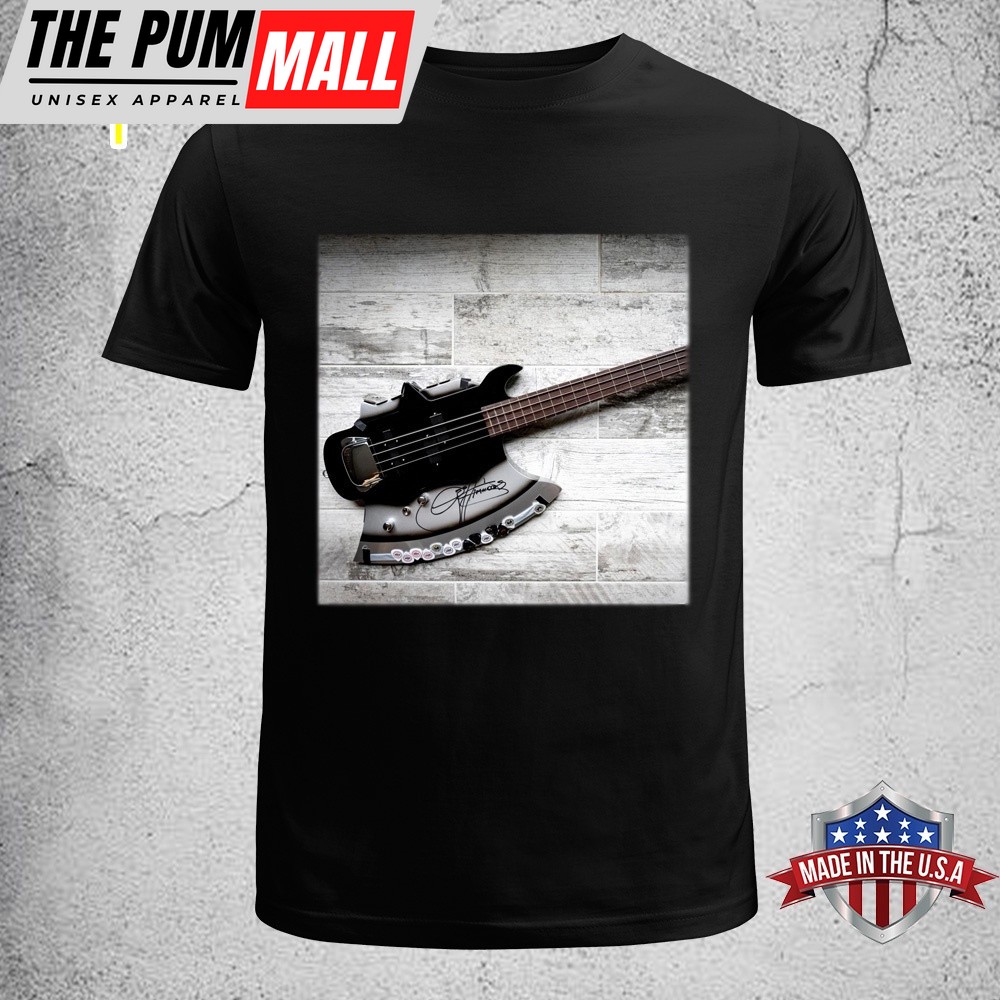 Kiss Axe Bass Eric Singer Music Unisex T-Shirt