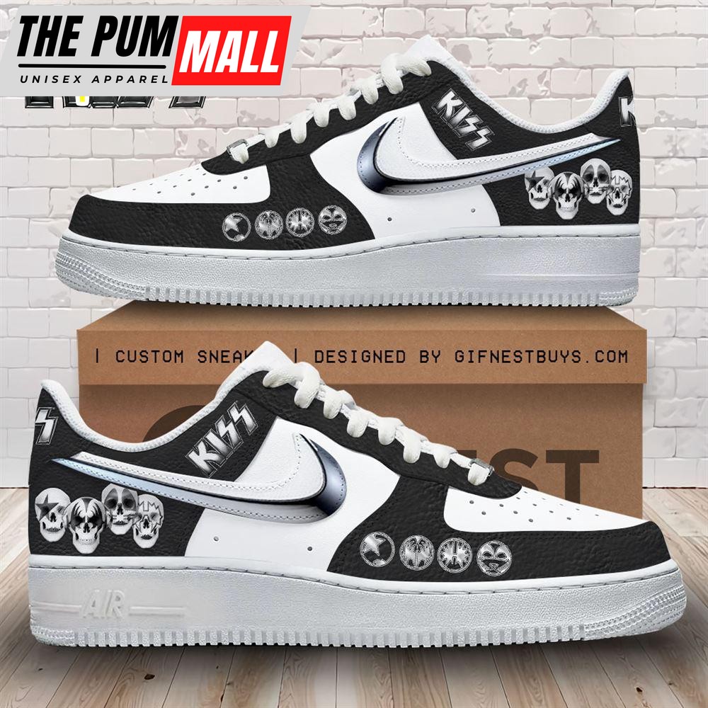 Kiss Band Air Force 1 Shoes For Fans Gift For Christmas