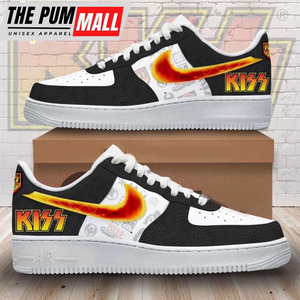 Kiss Band Music Air Force 1 Shoes For Fans