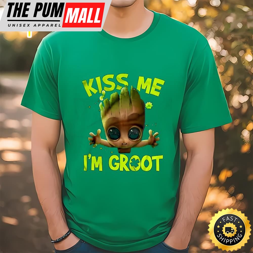 Kiss Me Im Groot St Patricks Day T-Shirts