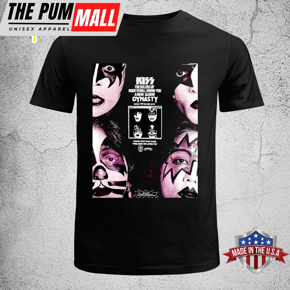 KISS the Rullers Off Rock & Roll Bring You Unisex T-Shirt