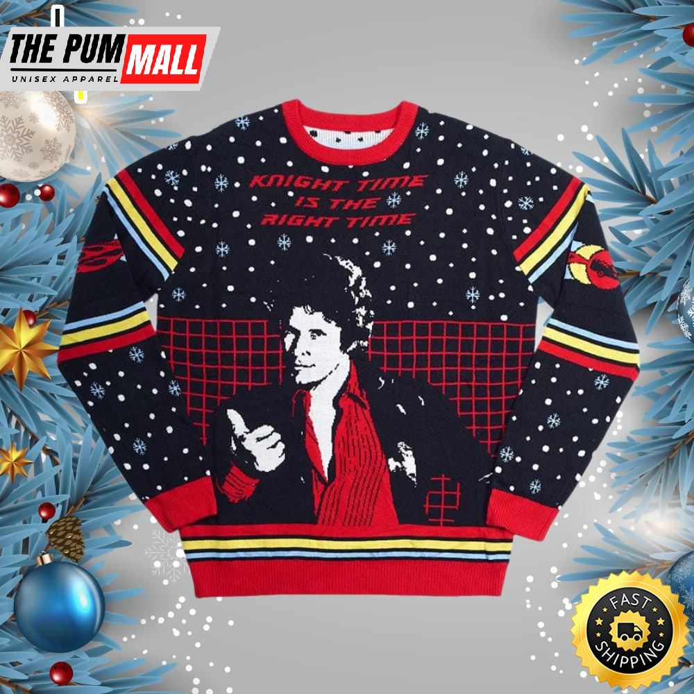 Knight Rider Ugly Christmas Sweater
