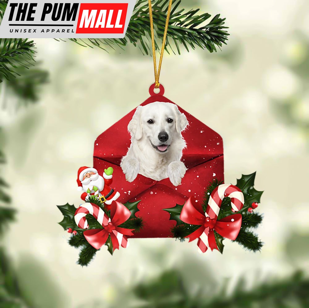 Kuvasz Christmas Letter Ornament – Car Ornament – Gifts For Pet Owners Limited Edition