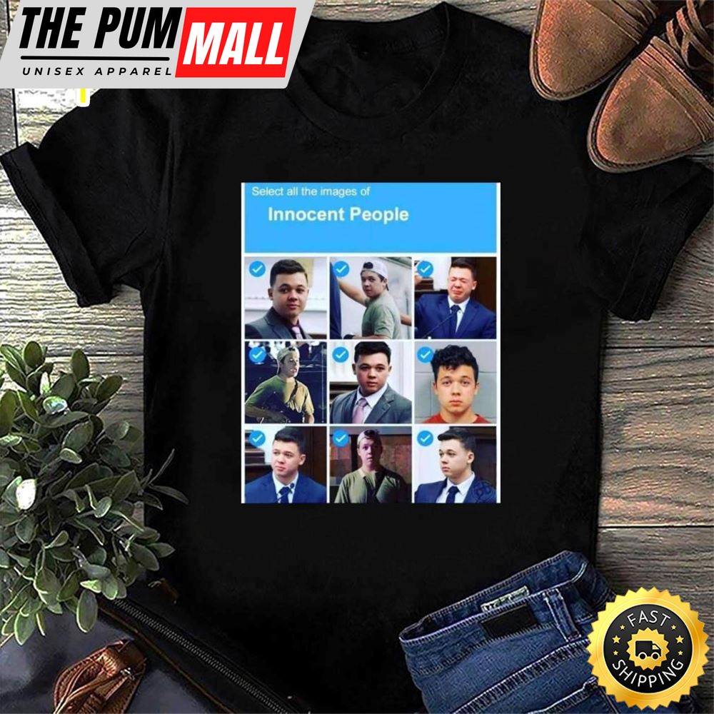 Kyle Rittenhouse Not Guilty Innocent People Shirt