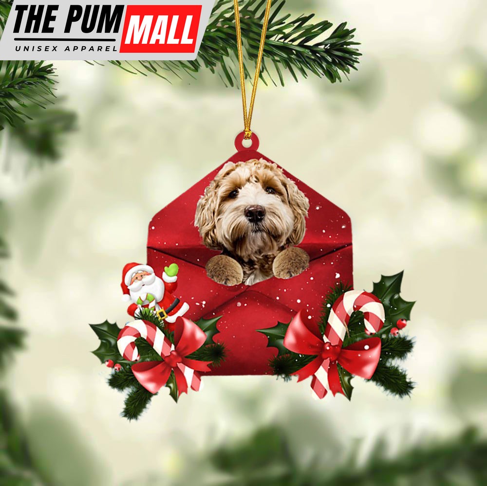 Labradoodle Christmas Letter Ornament – Car Ornament – Gifts For Pet Owners Limited Edition