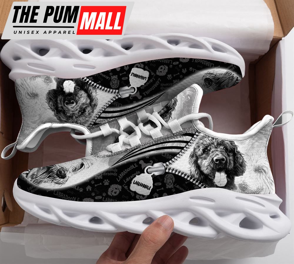 Labradoodle Sketch Max Soul Shoes For Women Men Kid, Gift For Dog Lover
